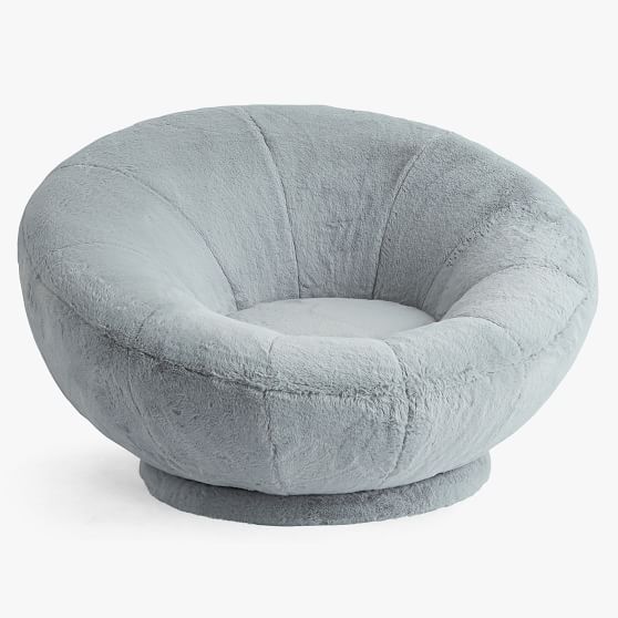 pbteen fuzzy chair