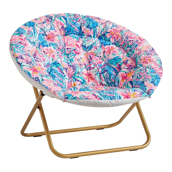 lilly pulitzer pottery barn chair