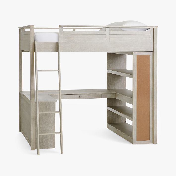 Sleep & Study® Loft Bed | Pottery Barn Teen