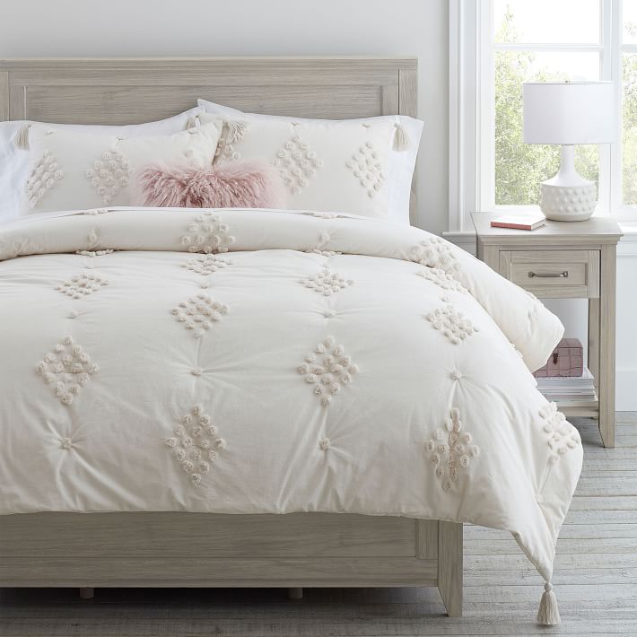 Luna Diamond Tufted Quilt \u0026 Sham - Pink 