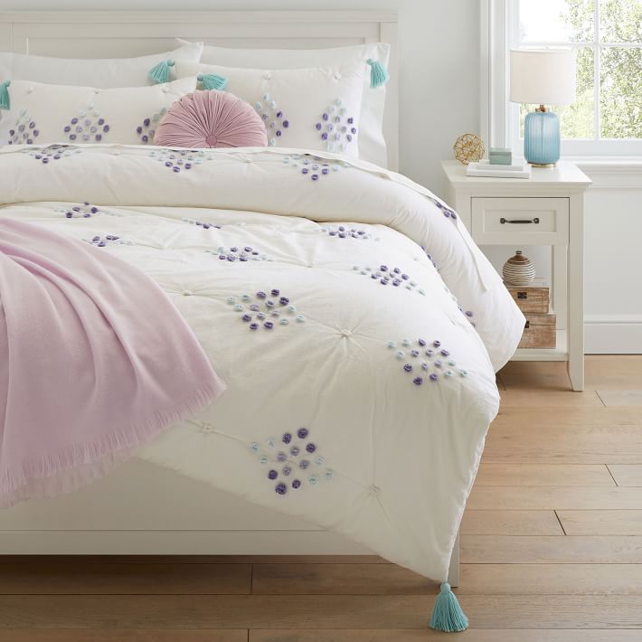 Luna Diamond Tufted Quilt \u0026 Sham - Pink 