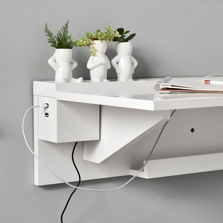 usb wall desk