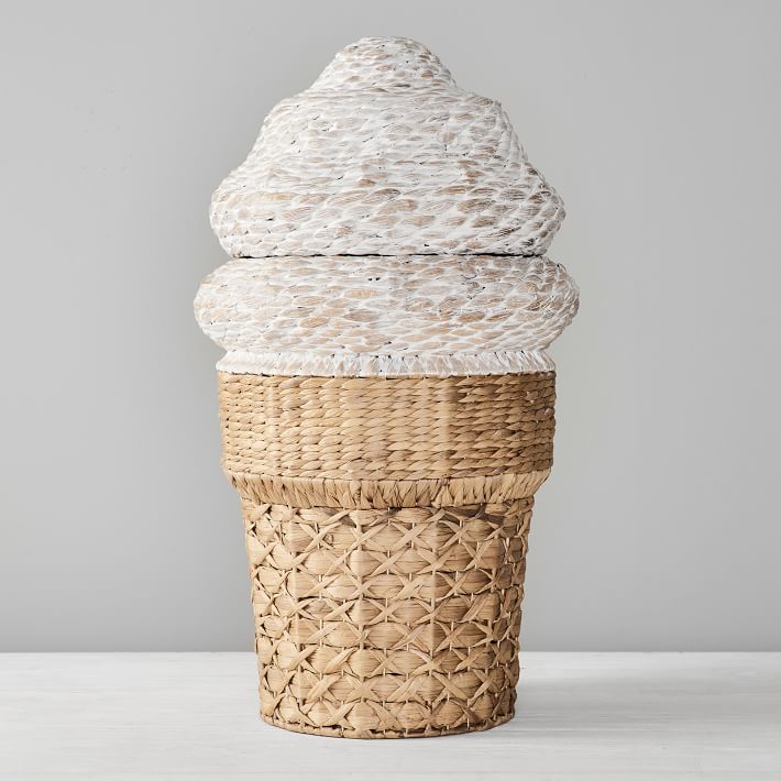 Ice Cream Cone Hamper Pottery Barn Teen