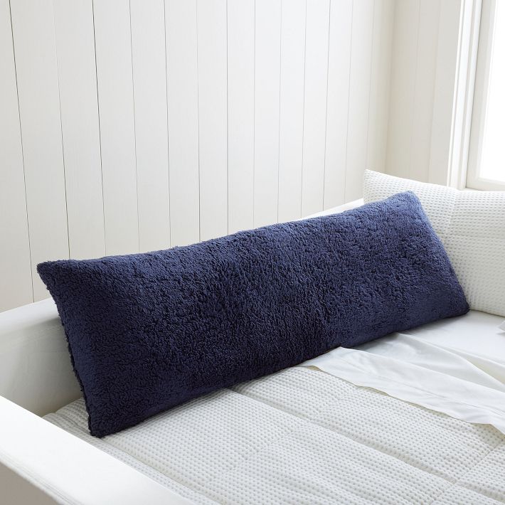 Cozy Sherpa Body Pillow Pottery Barn Teen