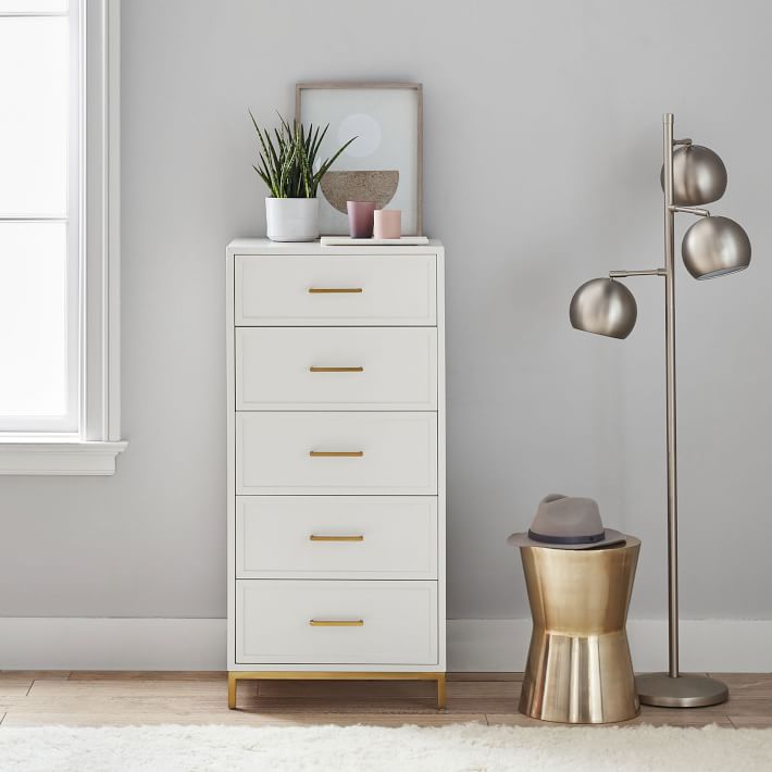Blaire Small Space 5-Drawer Tall Dresser