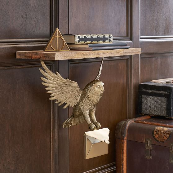 Harry Potter™ Hedwig™ Rustic Shelf | Pottery Barn Teen