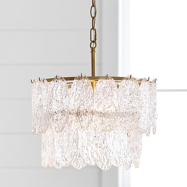 pressed glass ceiling light