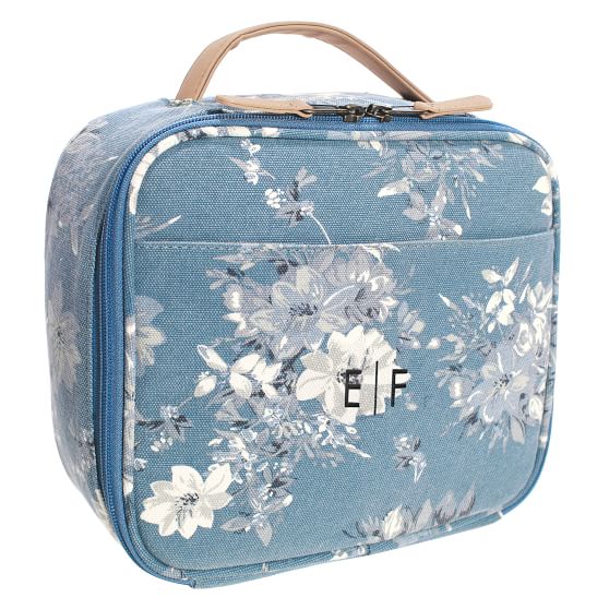 Northfield Camilla Floral Light Blue Cold Pack Lunch Box | Pottery Barn ...