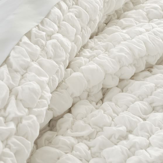 OPEN BOX Marshmallow Quilt Pottery Barn Teen