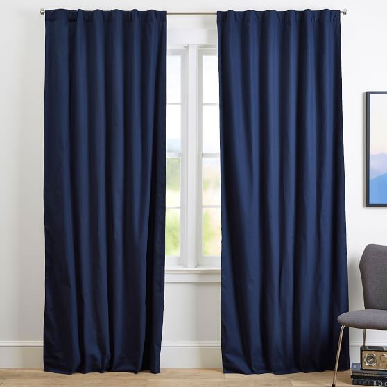 Quincy Noise Reducing Blackout Curtain Pottery Barn Teen