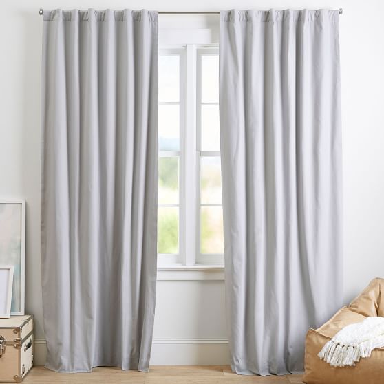Quincy Noise Reducing Blackout Curtain Pottery Barn Teen