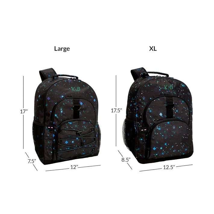 Gear-Up Minecraft™ The End™ Glow Recycled Backpack | Pottery Barn Teen