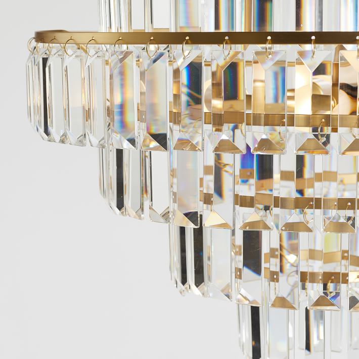 monique lhuillier crystal chandelier