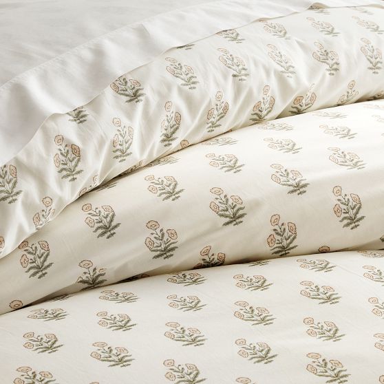 Flower Duvet Cover Pottery Barn Teen