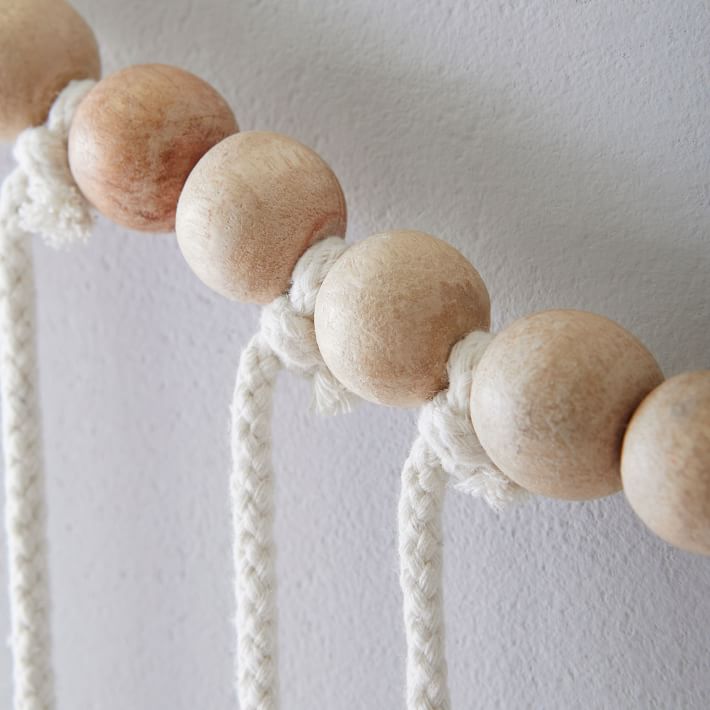 Oversized Tassel Garland Wall Decor Pottery Barn Teen