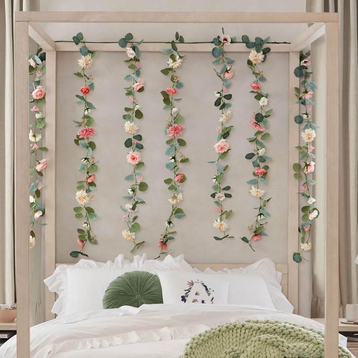 Floral Multicoloured Waterfall Garland
