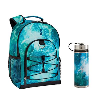 Interstellar Small Backpack & Slim Water Bottle Bundle