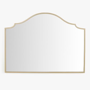 Gold Double Wide Arch Mirror