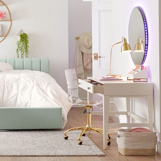 Ombre Ambient Backlit LED Mirror Pottery Barn Teen