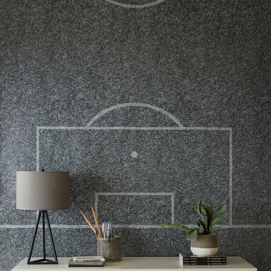 Soccer Field Peel And Stick Wallpaper Decal Pottery Barn Teen