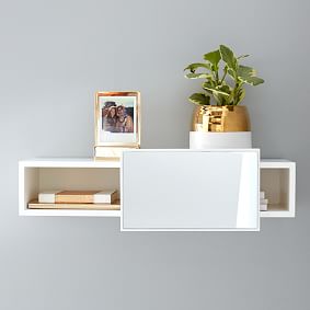 Lane Cubby Mirror Shelf 