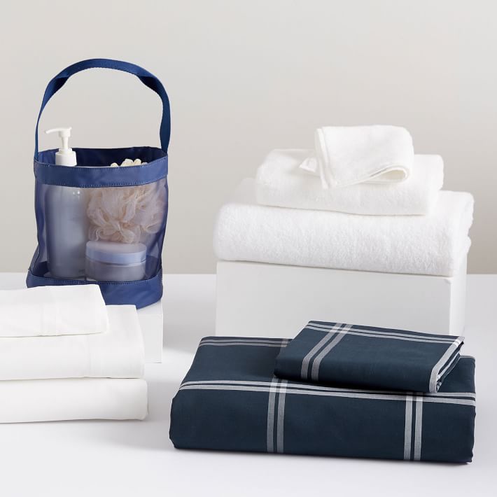 Windowpane Twin XL Duvet Bundle Pottery Barn Teen