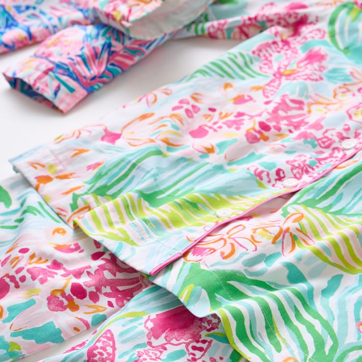 Lilly Pulitzer Via Flora Loose Fit Pajama Set | Pottery Barn Teen