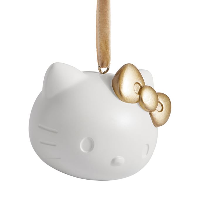 Hello Kitty® Head 3-D Molded Ornament | Pottery Barn Teen