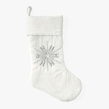 Harry Potter Holiday Stocking, Silver