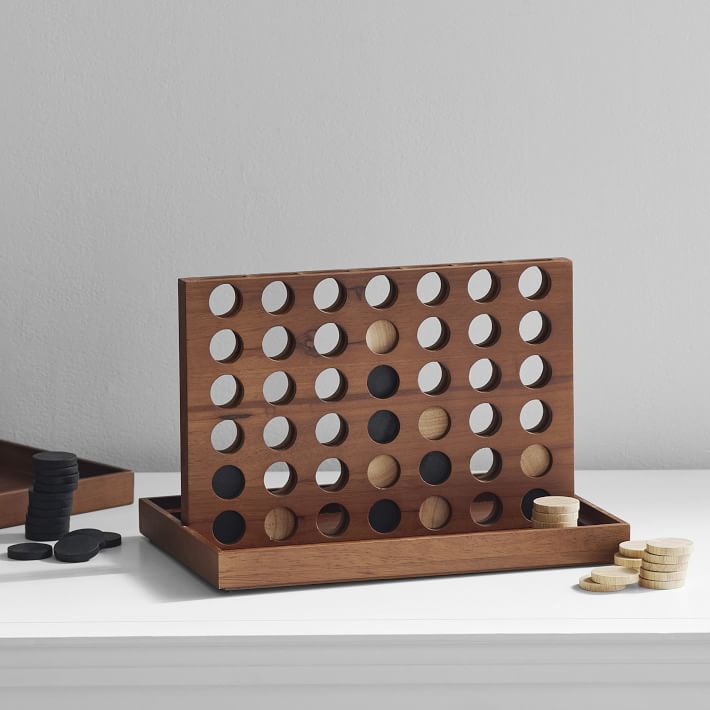 Wood Connect 4
