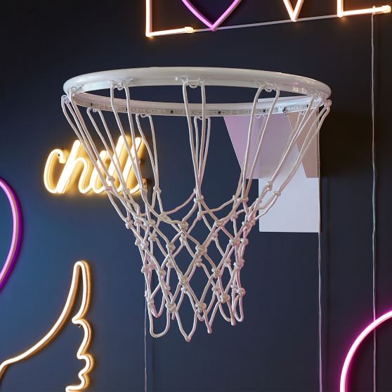 Color Changing LED Sports Hoop Pottery Barn Teen