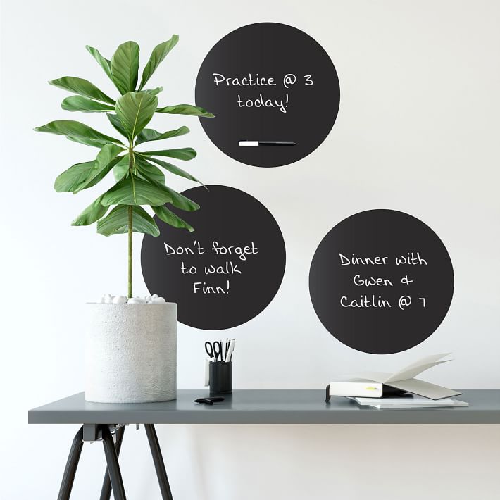 Dry Erase Dot Decals, Set of 3 Pottery Barn Teen