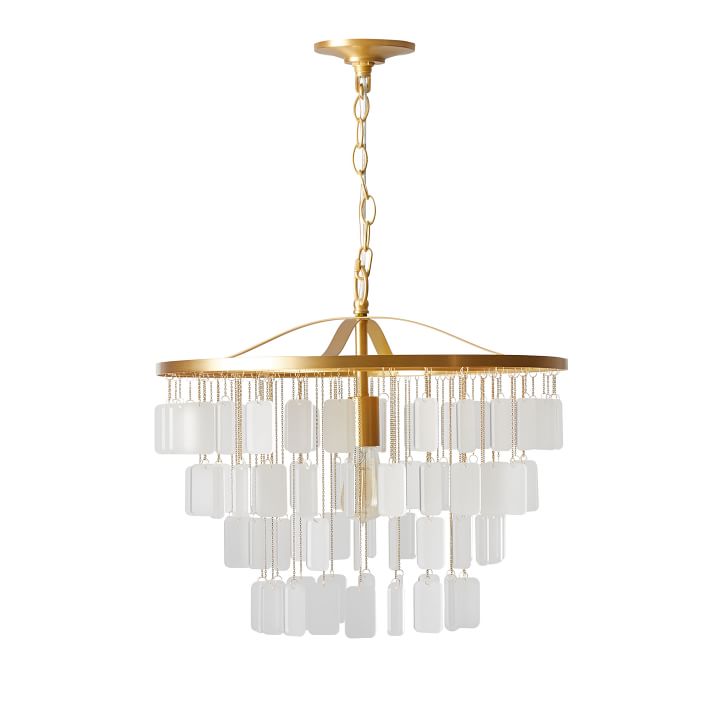 Layered Droplet Chandelier | Pottery Barn Teen