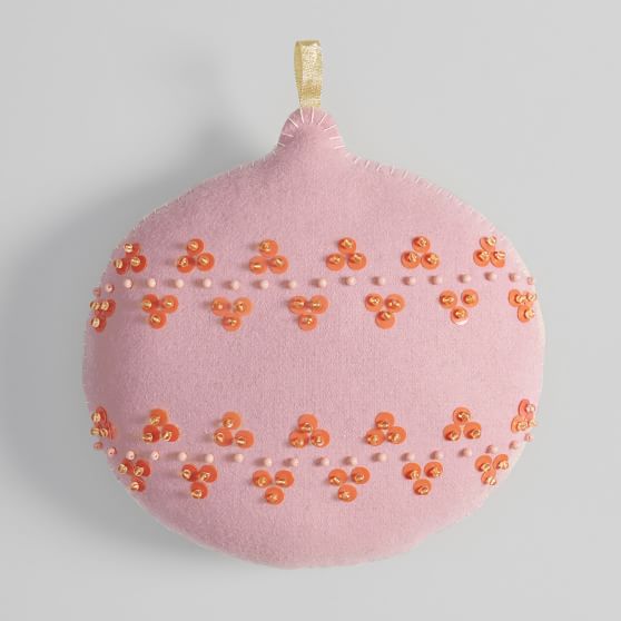 Ornament Pillow Pottery Barn Teen