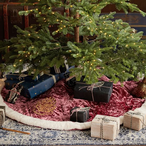 Harry Potter™ Golden Snitch™ Tree Topper & Skirt Set Pottery Barn Teen