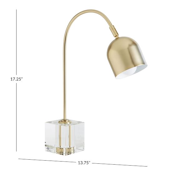Crystal Cube Task Lamp | Pottery Barn Teen