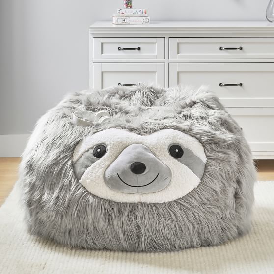 Sloth Critter Bean Bag Chair Pottery Barn Teen