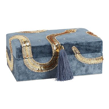 Harry Potter™ Nagini™ Beaded Velvet Jewellery Box