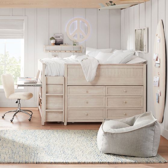 FullLength Surfboard Pinboard Pottery Barn Teen