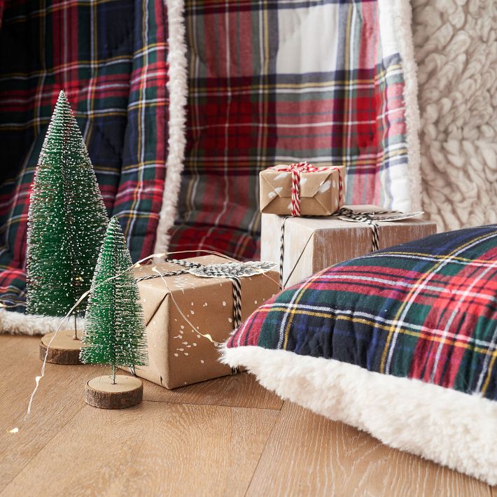 Classic Tartan Flannel Boys Comforter Sham Sale Pottery Barn Teen classic-tartan-flannel-boys-comforter-sham-sale-pottery-barn-teen