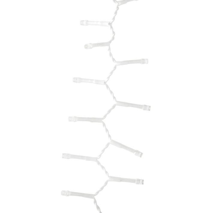 Tiered Waterfall Curtain String Lights Pottery Barn Teen