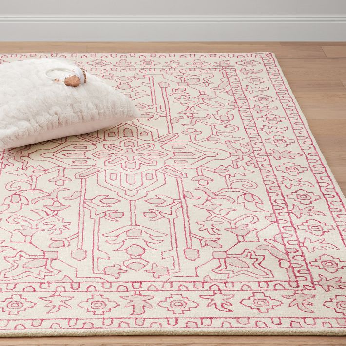 Isabella Rug Blue Pottery Barn Teen