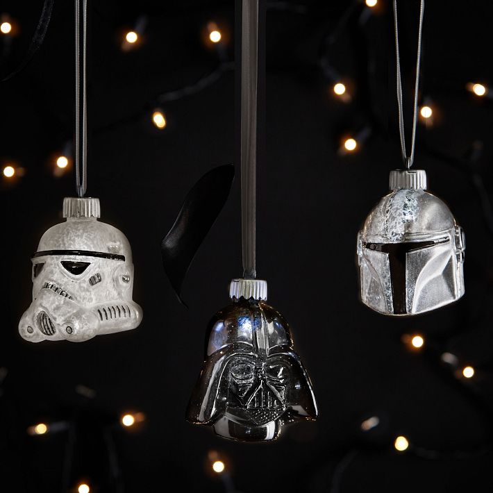 <em>Star Wars</em>™ Light-Up Mercury Glass Ornaments
