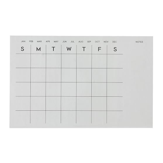 Open Box Dry Erase Calendar Decals Pottery Barn Teen
