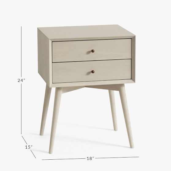 west elm x pbt Mid-Century Nightstand | Pottery Barn Teen