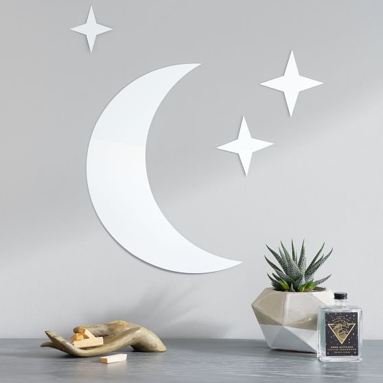 Moon and Stars Mirror Pottery Barn Teen
