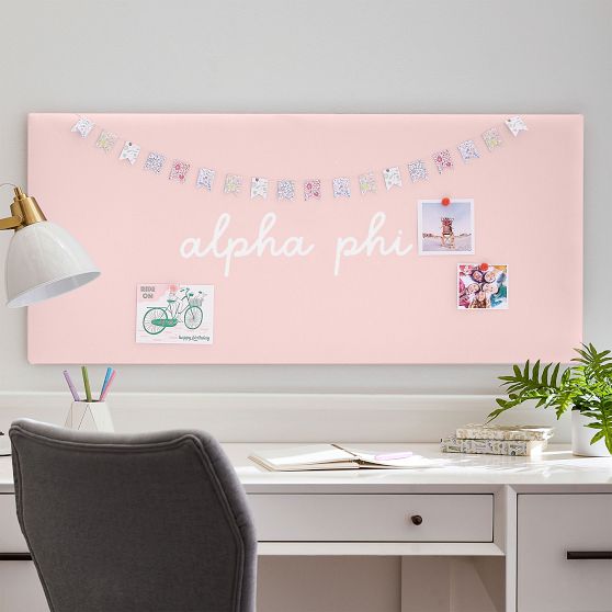 Low Profile No Nails PZ Script Dorm Pinboard Pottery Barn Teen