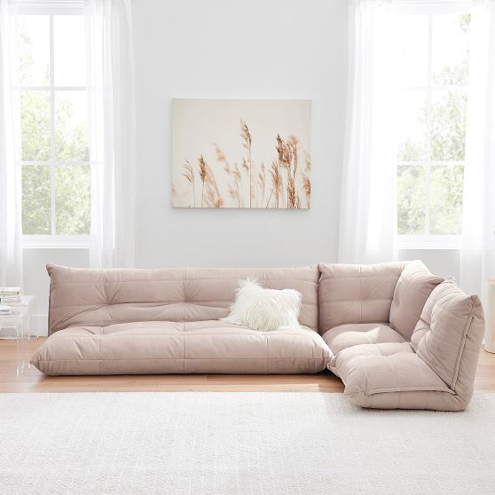 Flip Floor Sectional Set Pottery Barn Teen