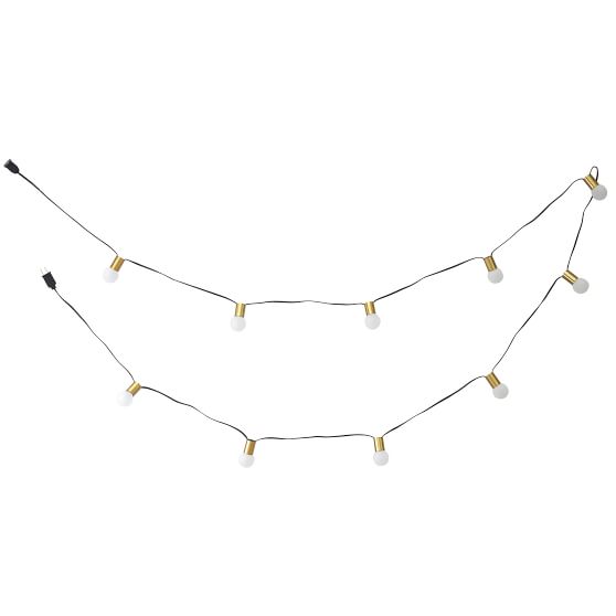 west elm x pbdorm Simple String Light | Pottery Barn Teen