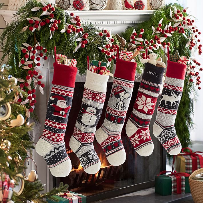 Fair Isle Stockings | Pottery Barn Teen